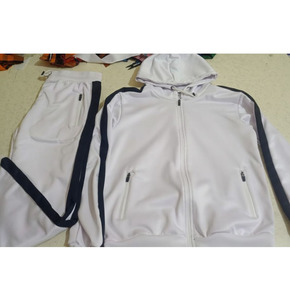 Ensemble de survêtement en molleton bouclette épais, comprenant un sweat à capuche oversize à épaules tombantes et un pantalon de jogging, uni, style streetwear, tendance du marché américain - Product Image 1