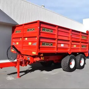 Agricultural Tractor Hydraulic Tipping Trailer 20 Ton Farm Dump Trailer Tractor Tipping Trailers