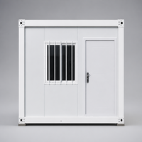 Maisonnette préfabriquée mobile en acier léger de type X, prête à l'emploi, pour magasin ou boutique