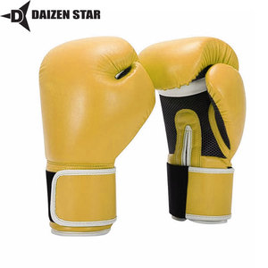 Gants de boxe en PU avec protection respirante anti-UV, évacuation de l'humidité, sangle de poignet réglable à scratch pour adultes - Product Image 6