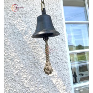 Cascabel colgante de Navidad al aire libre de la mejor calidad, elegante campana de Metal hecha a mano para uso en el hogar, Hotel, iglesia, precio al por mayor - Product Image 2