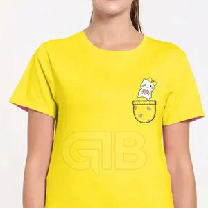 Fabrica profesional camisetas de mujer superventas camisetas de mujer nuevo diseño camiseta de mujer - Product Image 3