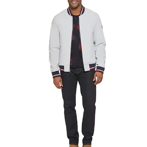 Blouson Teddy Homme Hiver Personnalisable Col Montant 100% Laine Coupe-Vent Imperméable Vêtement Tendance Streetwear - Product Image 2