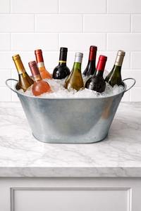 Antique Metal <b>Ice</b> <b>Bucket</b> <b>Beverage</b> <b>Tub</b> Wine Cooler <b>Bucket</b> Beer <b>Ice</b> <b>Bucket</b> Champagne <b>Bucket</b> Party <b>Beverage</b> <b>Tub</b> - Product Image 6