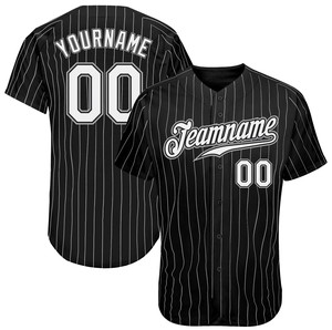 Maillot de baseball d'équipe personnalisé avec impression par transfert thermique 100% polyester respirant personnalisable Nom et logo de l'équipe Positions - Product Image 6