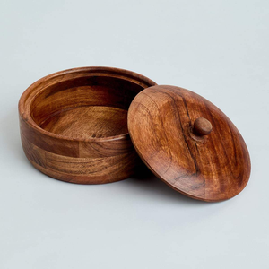 <b>Best</b> Manufacturer Wooden Products Classic Roti Box Kitchen Eco-Friendly Pot Cover 100% <b>Natural</b> Polished <b>Best</b> Selling Product - Product Image 6