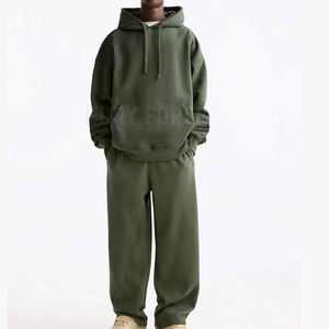 Survêtements baggy taille personnalisée à usage extérieur avec logo personnalisé pour hommes le plus récent style de survêtements baggy en matériaux durables pour hommes - Product Image 1