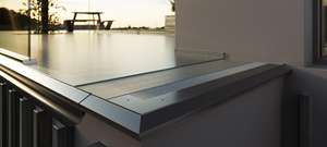 Renoplast ®   Perfil de aluminio para aleros K10R, acabados para terrazas y balcones, suelos de resina, sistemas de drenaje - Product Image 2