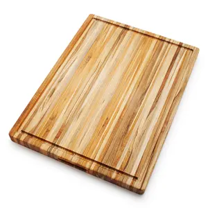 लकड़ी काट बोर्ड रसोई सामान सब्जियों काटने बोर्ड लकड़ी काट बोर्ड 100% प्राकृतिक लकड़ी काट काटने