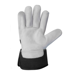 Guantes de cuero de trabajo de invierno para motocicleta de hombre con pulgar Flexible de alta calidad de grado AB guantes de seguridad para conductor ignífugos y antideslizantes - Product Image 6