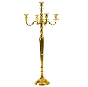 Bougeoir de luxe royal fait main pour la décoration de mariage fournitures d'événement meilleure vente bougeoir et candélabre en laiton - Product Image 5