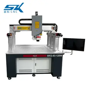 Made in china desktop cnc 180w vidro furos máquina com laser de fibra