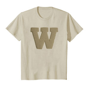 Meilleur design T-shirt grande taille pour homme de couleur unie avec broderie Tissu tricoté 100% coton à prix raisonnable - Product Image 1