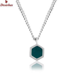 Collar con colgante de piedras preciosas de cristal de plata esterlina S925, joyería de moda para mujer - Product Image 4