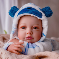 Poupée Bébé Reborn Garçon Réaliste 20 pouces en Silicone et Vinyle Babeside – Vente en Gros Direct Usine, Stock Prêt à Expédier, Faible MOQ
