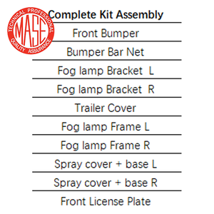 MASE Kit Paraurti Anteriore di Alta Qualità per <span class=keywords><strong>BMW</strong></span> E92 <span class=keywords><strong>E93</strong></span> MT 2006-2010 Serie 3, Prezzo di Fabbrica - Product Image 3