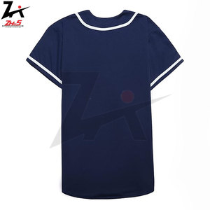 Maillot de baseball personnalisé à boutons complets uniformes d'équipe personnalisés vêtements de ventilateur respirant avec marque OEM imprimé Style de jeu - Product Image 5