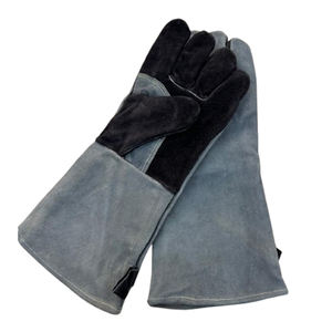Gants de soudage en cuir Gants de soudage doublés résistants à la chaleur Service OEM Meilleures ventes Gants de soudage en cuir - Product Image 2