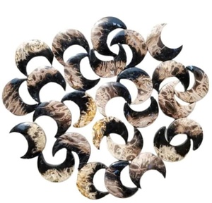 Piedra preciosa suelta de cabujón de ágata de raíz de Palma de Luna Premium de alta calidad para fabricación de joyas para colgantes y pendientes para regalo de niñas - Product Image 3