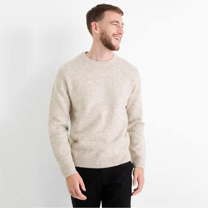 Suéter clásico para todos los días para hombres hecho a mano para marcas de ropa informales y modernas que ofrecen Exportación de fabricación de etiquetas privadas OEM - Product Image 1