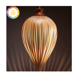 Lámpara de bambú hecha a mano de bambú natural para decoración del hogar e iluminación hecha en Vietnam - Product Image 6