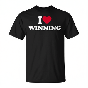 Winning Lover I Heart Winning T-Shirt - Per chi ama eccellere - Product Image 2