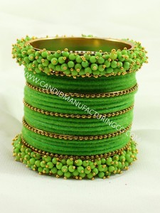 Bracelets de mode indienne, perles en résine avec bracelet en métal, bijoux de mode et accessoires faits à la main, vente directe d'usine - Product Image 2