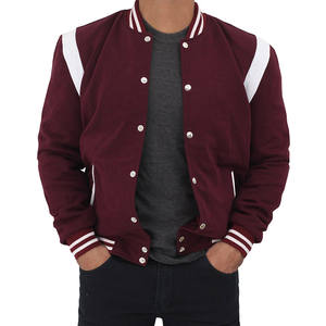 แจ็กเก็ตเบสบอลผ้าแคนวาสสไตล์สตรีทออกแบบได้ตามต้องการมาใหม่คุณภาพสูงสำหรับฤดูหนาว - Product Image 4