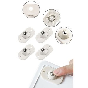 Dispositif coulissant pour meubles à roulement à billes Mucit Home, ensemble de 4 pièces Inventor Home - Product Image 1