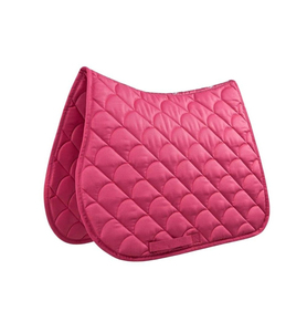 China Source Factory Professional Custom <b>Velvet</b> Noble and Elegant <b>Black</b> Harness Saddle Pad English Pad for Horse Racing - Product Image 1