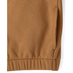 The childrens Place เสื้อมีฮู้ดสำหรับเด็กมีซิปรูดยูทิลิตี้ขนแกะแบบพรีเมี่ยมถั่วคั่ว/รถจักรยานยนต์สวมใส่กลางแจ้ง - Product Image 1