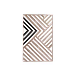 Ensemble d'art mural en bois de feuilles modernes exclusif, 3 pièces, finition naturelle, vase mural en bois découpé au laser, décoration murale pour salon, chambre à coucher, maison - Product Image 5