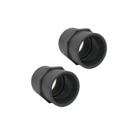 Raccord Droit Femelle UPVC Personnalisé, Raccord de Tuyauterie en Plastique pour Joints Sécurisés, Adaptateur Fileté BSPP Femelle vers NPT Mâle PVC