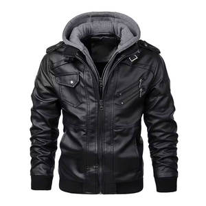Veste de moto en cuir respirant à col montant de qualité supérieure, écologique, imperméable, conception personnalisée pour l'hiver en plein air - Product Image 1