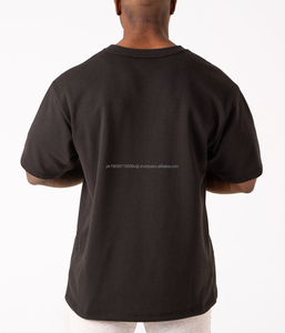 เสื้อยืดผู้ชาย ผ้าฝ้าย 100% คุณภาพดีที่สุด ยืดหยุ่น สวมใส่สบาย สไตล์ฮิปฮอป ทรงปกติ ผ้าแคนวาส รับสกรีนโลโก้ ขายส่ง - Product Image 4