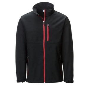 Ventes en gros, personnalisation en vrac, veste softshell pour homme, col montant, coupe-vent, résistante à l'eau, veste décontractée d'extérieur, vestes softshell - Product Image 2