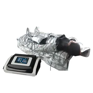 3IN1 uzak kızılötesi + EMS + basınç vücut bacaklar Pressotherapie hava basıncı Presoterapia lenfatik drenaj makinesi