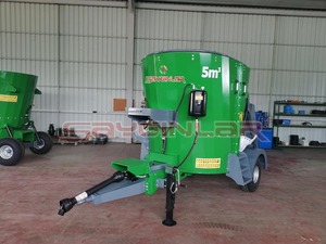 Nuevo Fresado de alta calidad 5m3-Trailed-Tractor PTO-Cargador trasero-Puerta de descarga hidráulica-Caja de cambios y rodamiento - Product Image 2