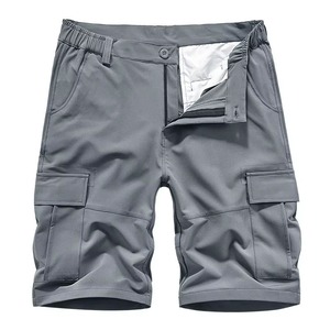 Pantalones cortos de carga de impresión personalizada para verano Pantalones cortos de algodón de rizo francés caliente para hombres - Product Image 1