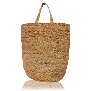 Sacs fourre-tout en toile de coton et jute faits main en Inde, motif personnalisé, pour femmes, naturels, réutilisables, pour la plage, les fêtes et le shopping - Product Image 3