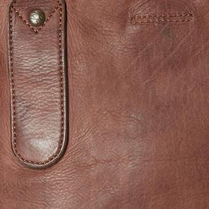 Distressed Brown Leather Fashion Tote <b>Bag</b> Women Vintage Shoulder Soft <b>Slouchy</b> Two Straps Shopper Handbag Large Rustic Daily - Product Image 3