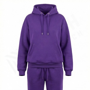 Conjunto Deportivo de Invierno para Mujer, Personalizable, Talla Grande, Sudadera Transpirable con Capucha, Pantalones Deportivos con Logotipo Estampado, Ropa Deportiva para Gimnasio - Product Image 1