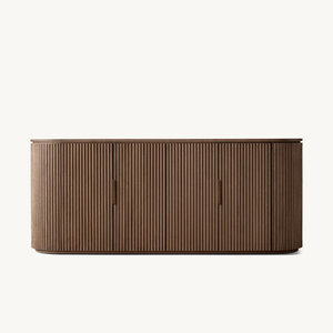 <span class=keywords><strong>Buffet</strong></span> scandinave personnalisé <span class=keywords><strong>Buffet</strong></span> design moderne de luxe Table console <span class=keywords><strong>Buffet</strong></span> sculpté en bois de chêne <span class=keywords><strong>massif</strong></span> pour le salon - Product Image 5