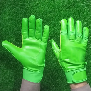 ถุงมือเบสบอล/ซอฟต์บอลหนังแท้แบบเต็มนิ้ว น้ำหนักเบา ระบายอากาศได้ดี ทนทาน ปรับแต่งได้ตามต้องการ - Product Image 6