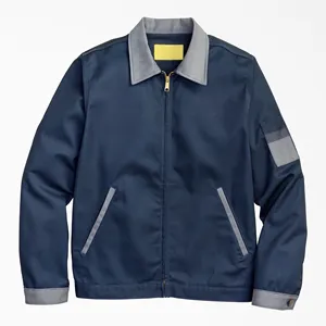 Winter clothing men Sun Dyed denim utility work wear varsity jacket custom Team till cotton unility work weat Jacket