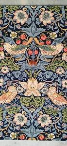 Tapis en laine à motifs floraux de fraise de couleur unie, motif tufté à la main, pour la décoration intérieure du salon ou de la chambre. - Product Image 2