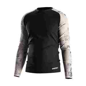 En stock : Rashguard pour homme 100% coton, marque privée, fabricant en gros - Product Image 1