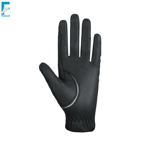 Gants d'équitation personnalisés de haute qualité 2024 avec logo, en cuir synthétique PU à quatre sens, pour l'hiver, avec poignées antidérapantes, coupe-vent, unisexe - Product Image 2