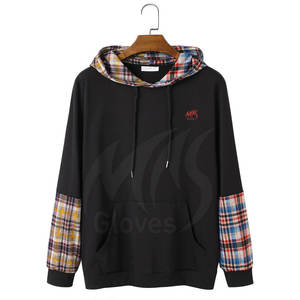 Hoodies légers pour hommes de haute qualité Nouveaux sweats à capuche à cordon de serrage extérieurs fabriqués au Pakistan - Product Image 1