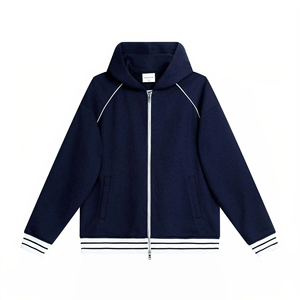 Sudaderas con Capucha Personalizadas de Alta Calidad, Lisas, con Cierre, Talla Grande, 100% Algodón, Gruesas, Holgadas, Casuales, de Color Sólido, para Hombre - Product Image 4
